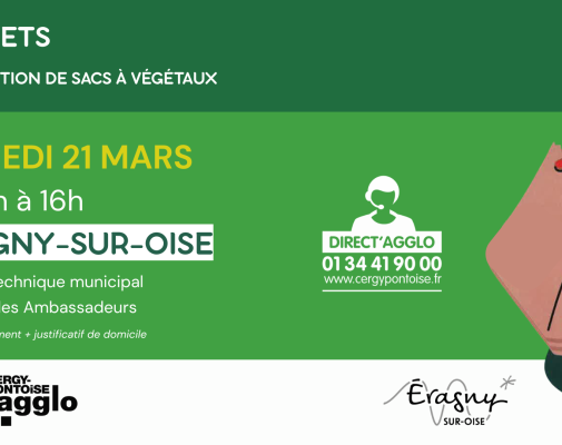 Distribution de sacs à végétaux 2026