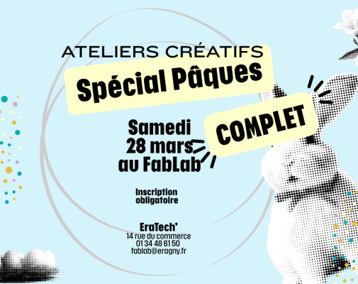 FabLab Ateliers créatifs Pâques