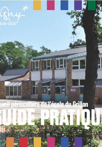 Couverture Guide périscolaire - École du Grillon
